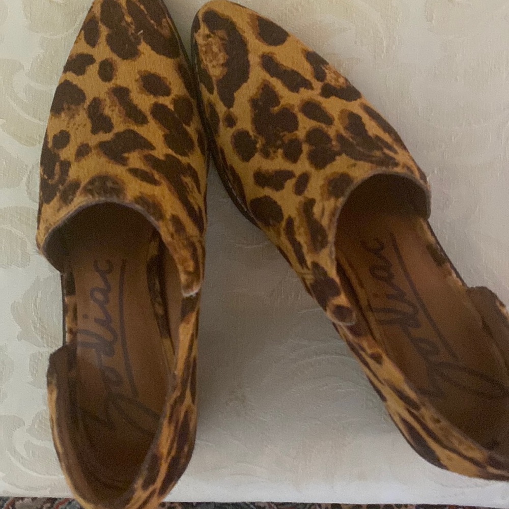 Zodiac leopard print half booties. Size 6.5 medium. Worn a couple of times.